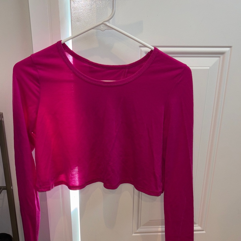 Pink Workout Top - Picture 3 of 4